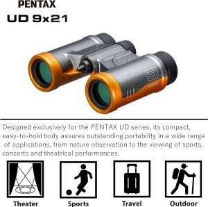 Pentax 61814 UD 9x21 Applications
