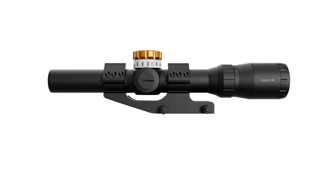 Ravin Adjustable Turret Scope Right